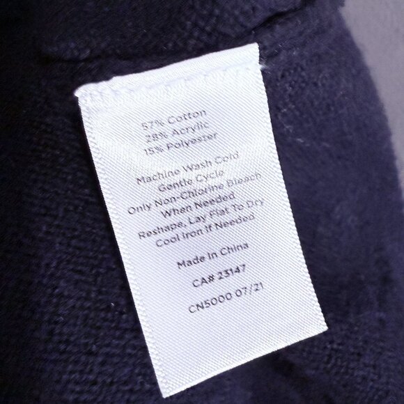 Talbots Women's Sweater Dress Sz L Black Fair Isle Nordic Mockneck Long Sleeve - Picture 10 of 10